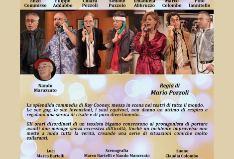 Compagnia “Gli Adulti” – TAXI A DUE PIAZZE Compagnia “Gli Adulti” – TAXI A DUE PIAZZE
