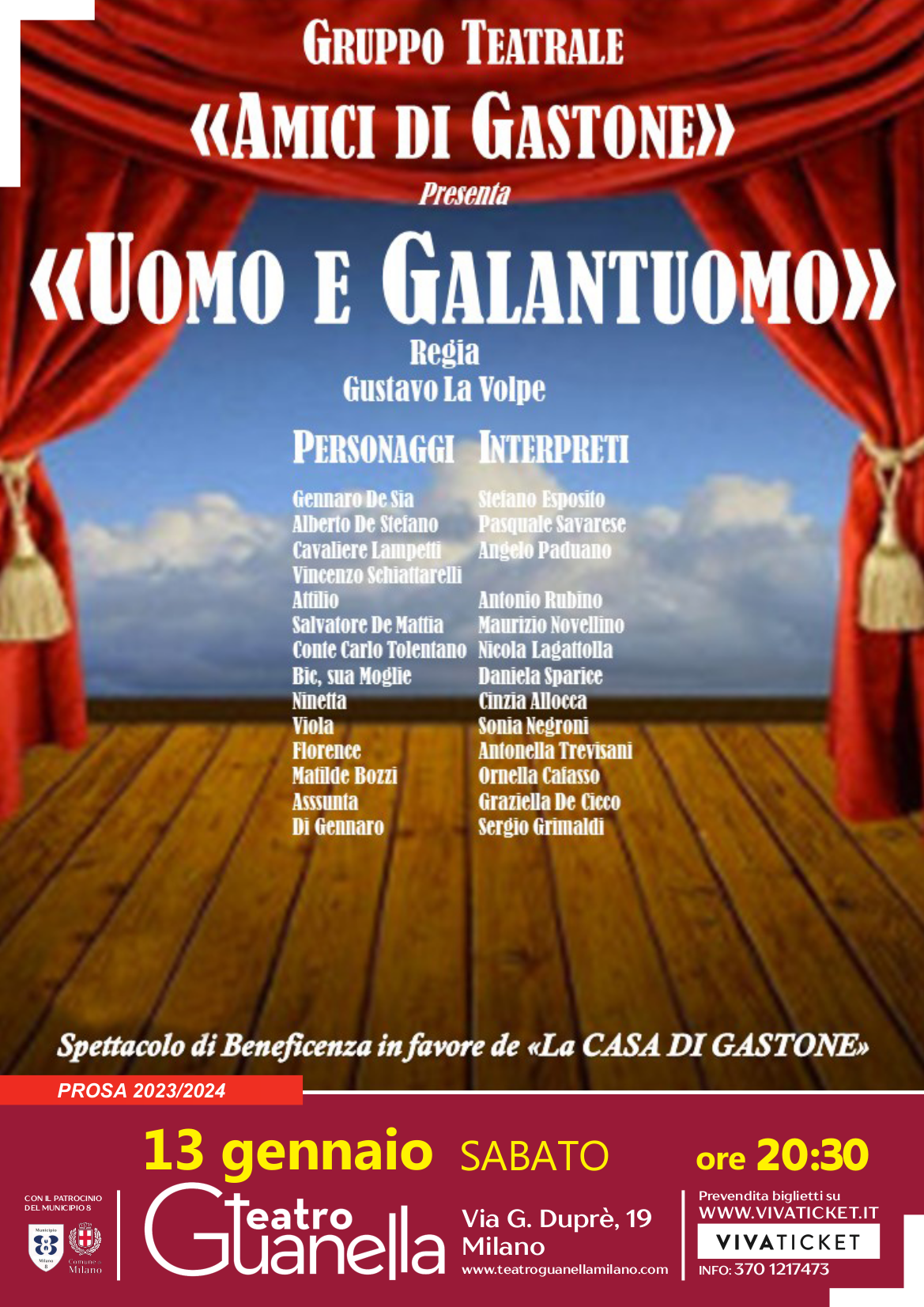 UOMO E GALANTUOMO – Compagnia Amici di Gastone